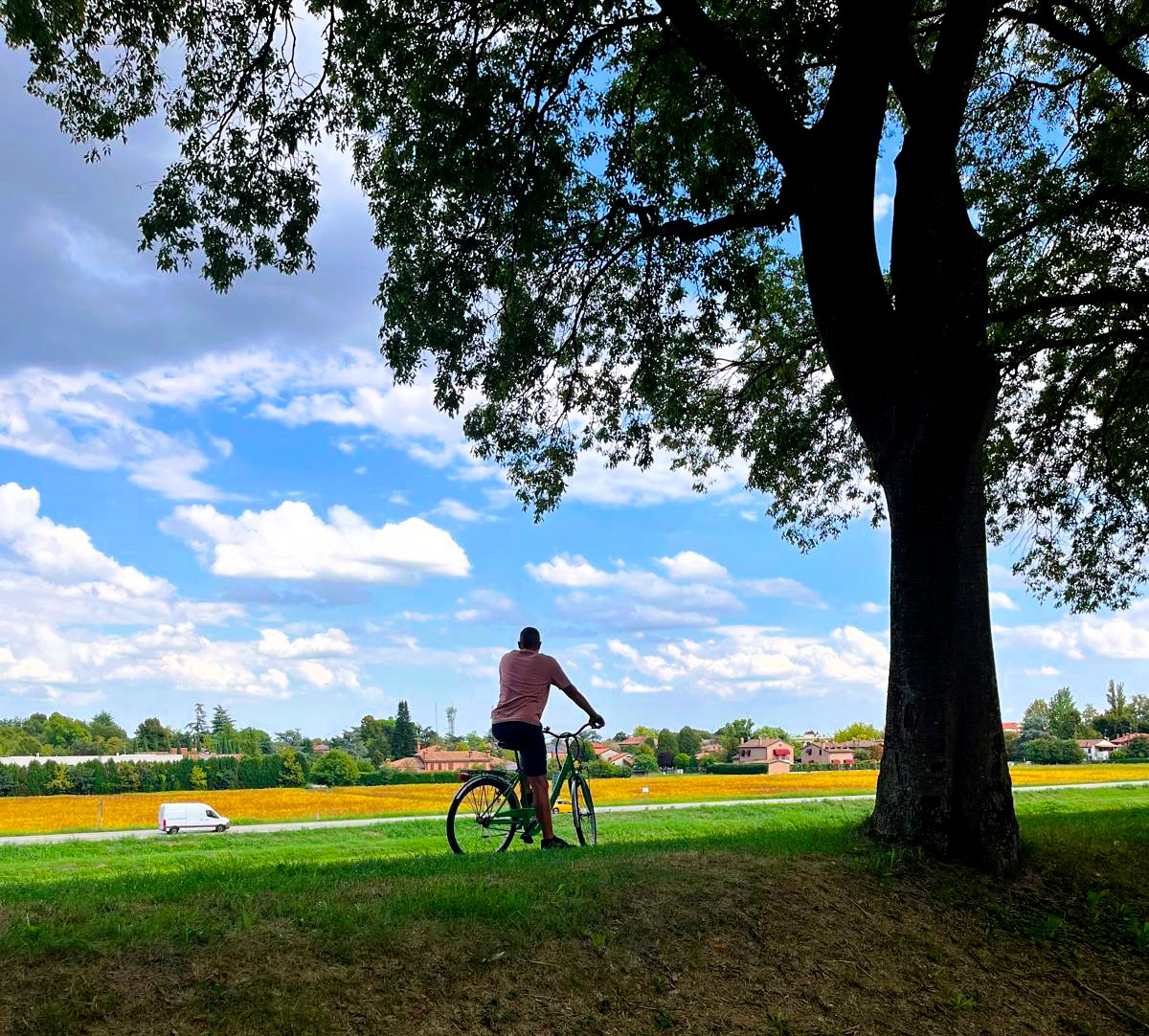 Le mura di Ferrara sono percorribili a piedi o in bicicletta